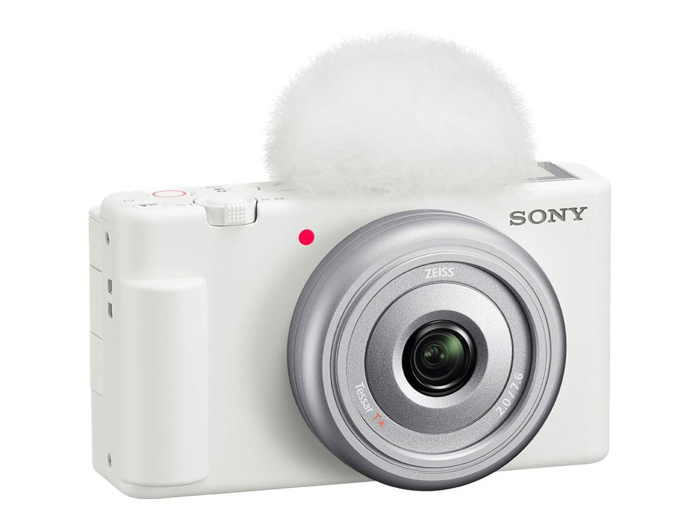 Sony - ZV-1F - Digital Camera - Compact - 20.1 MP - 4K / 30 Fps - ZEISS - Wi-Fi, Bluetooth - White - Serious Techies