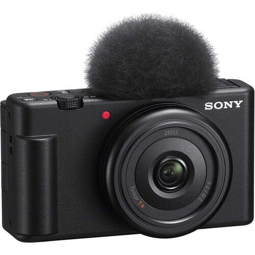 Sony - ZV-1F Vlogging Camera (Black) - ZV1F/B - Serious Techies