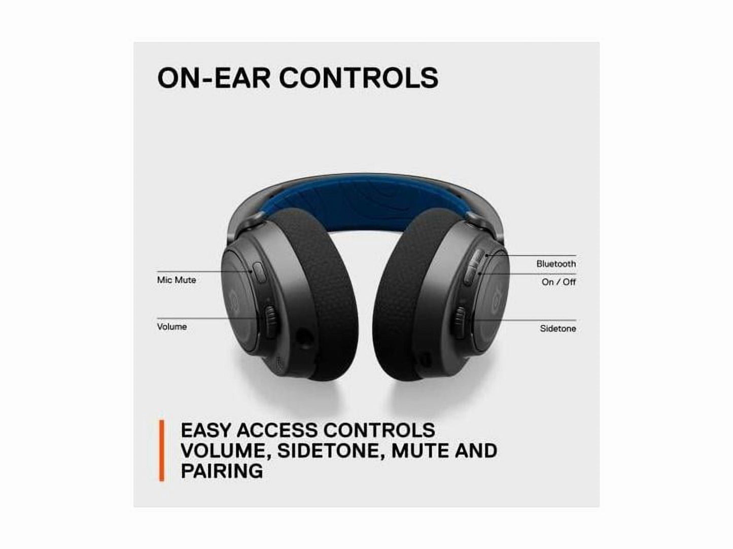 SteelSeries - Artic Nova 7P Multi-Platform Premium Wireless Gaming Headset - PC, PlayStation, Switch, or tablet - Black - Serious Techies
