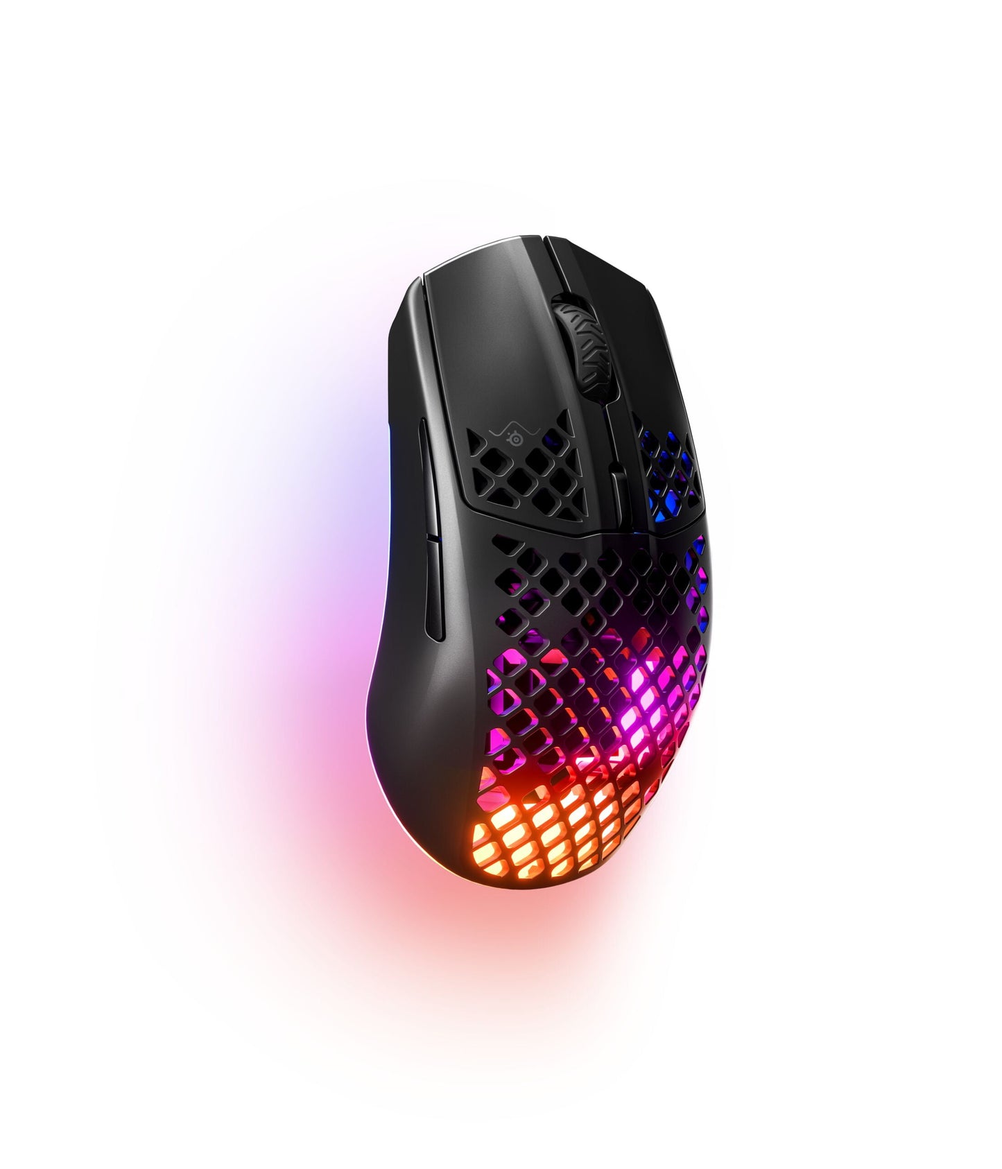 Aerox 3 Wireless Holey RGB Optical Gaming Mouse Ultra-Lightweight, Onyx - Serious Techies