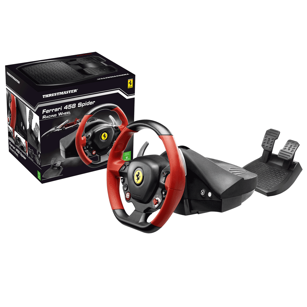Thrustmaster - Ferrari 458 Spider Racing Wheel - (Xbox Series X|S, One) - Serious Techies
