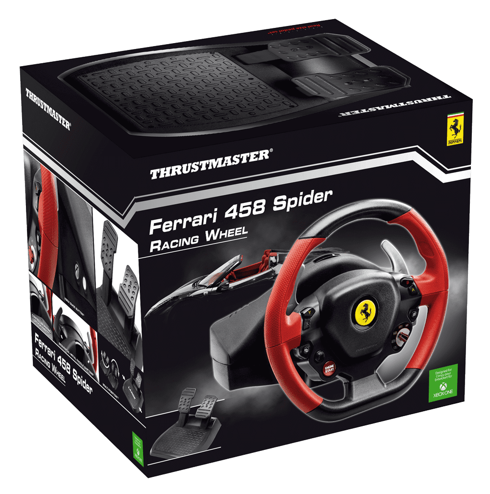 Thrustmaster - Ferrari 458 Spider Racing Wheel - (Xbox Series X|S, One) - Serious Techies