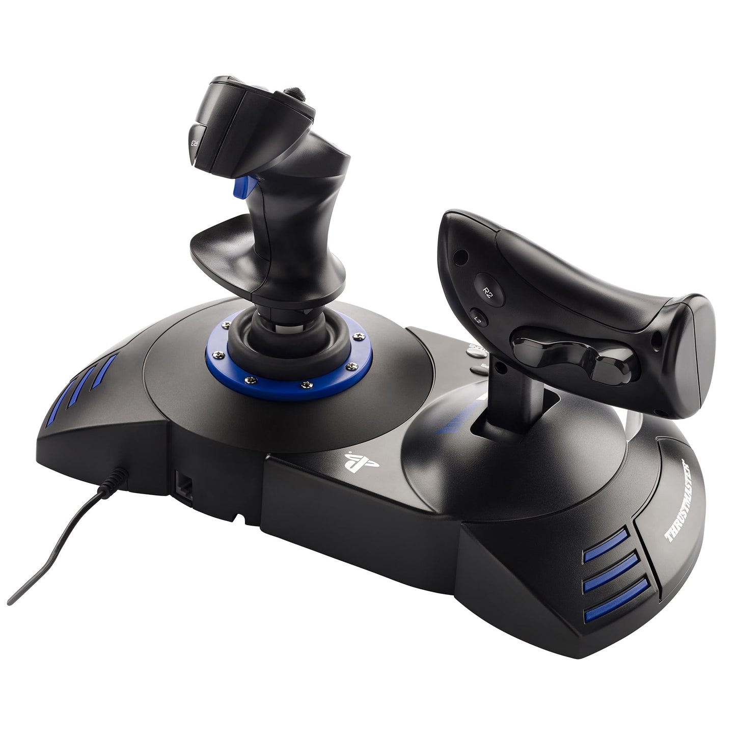 Thrustmaster - T-Flight Hotas 4 - Joystick and Throttle - Wired - for Sony Playstation 4 - Serious Techies