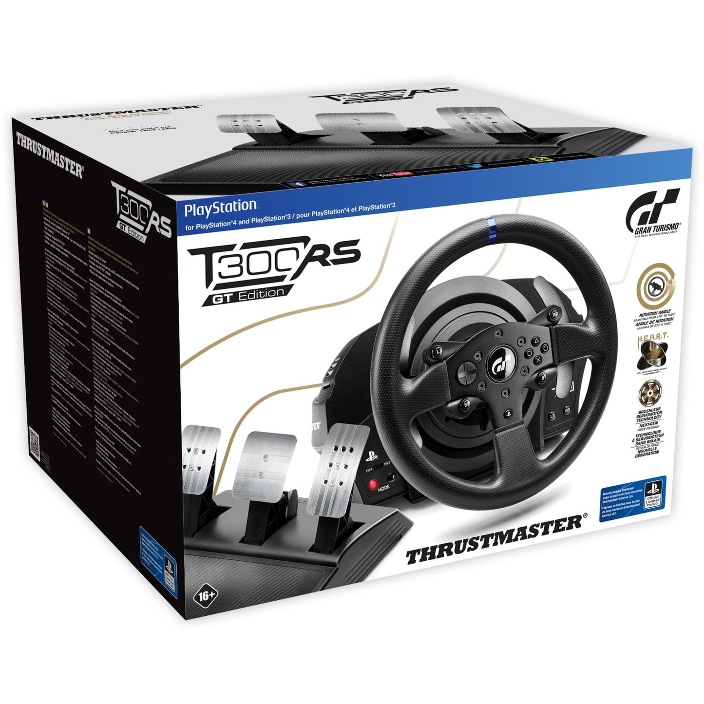 Thrustmaster - T300 RS GT Edition Racing Wheel (PS5, PS4, and Windows) - Serious Techies