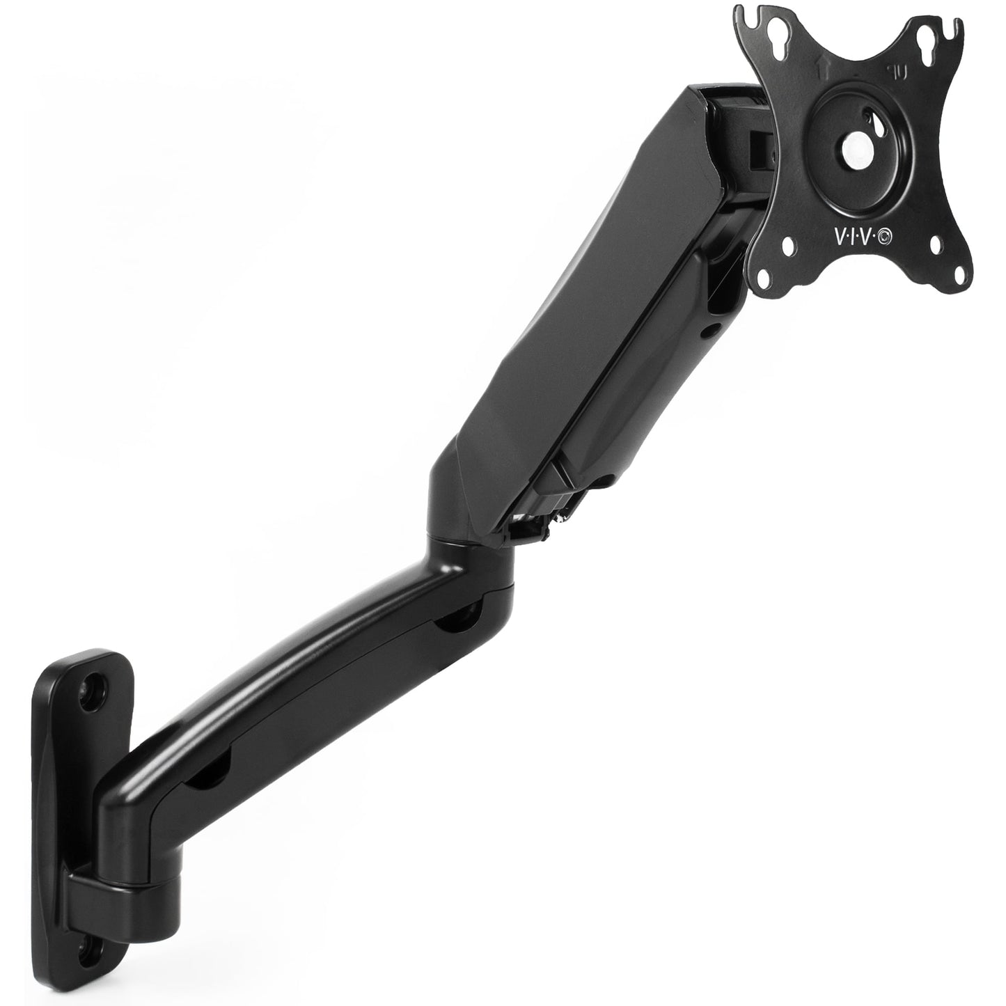 VIVO - White Pneumatic Articulating Extended Arm, 17" to 32" Monitor Wall Mount - Serious Techies
