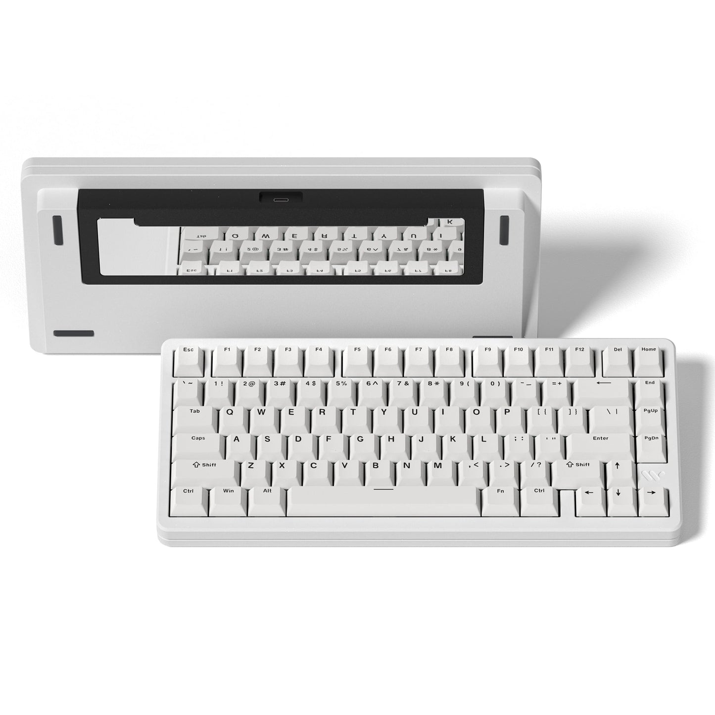 Womier - SK75 75% RGB Creamy Wireless Gaming Keyboard, Black - Serious Techies