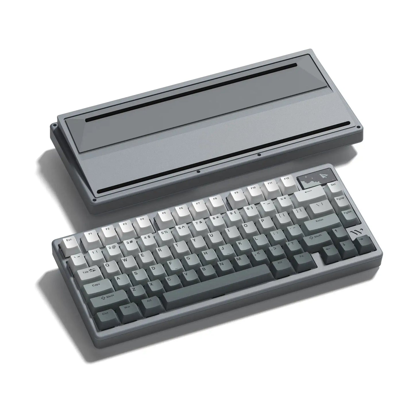 Womier - SK71 Pro Wireless Mechanical Aluminum Keyboard 75% Hot Swappable Tri-Mode via Keyboard for Win/Mac - Serious Techies