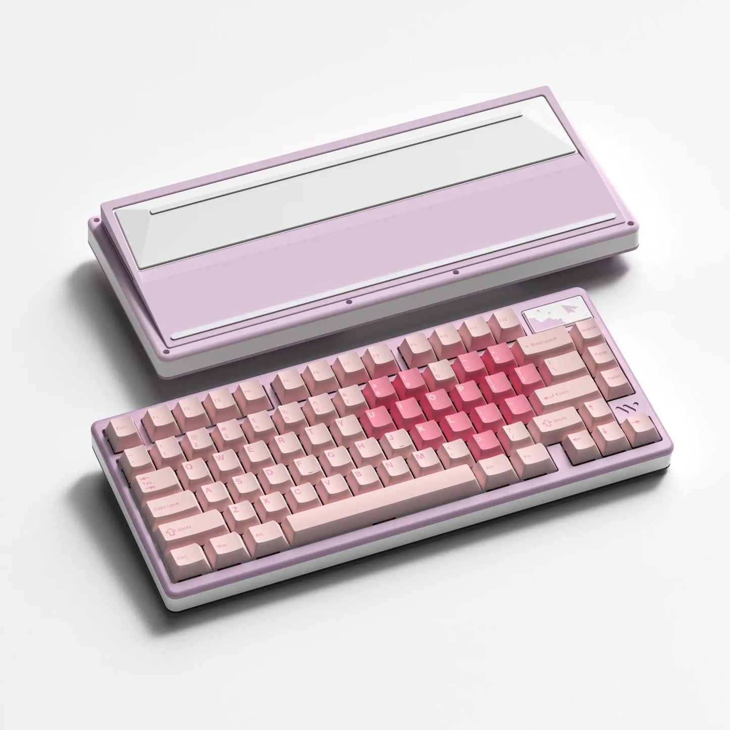 Womier - SK71 Pro Wireless Mechanical Aluminum Keyboard 75% Hot Swappable Tri-Mode via Keyboard for Win/Mac - Serious Techies