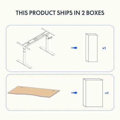 FLEXISPOT - 48"X24" Dual Motors 3-Stage Height Adjustable Standing Desk Ergonomic Home Office Sit Stand Desk with USB Port, Bamboo Curved Desktop White Oval Frame - Serious Techies