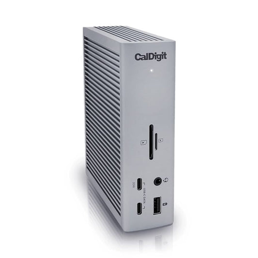 CalDigit - TS4 Thunderbolt 4 Dock - 18 Ports, 98W Charging, 40Gb/S Thunderbolt 4, USB-A/C, 2.5Gbe, 8K/6K Displays, Mac/Pc/Chrome Compatible - Serious Techies