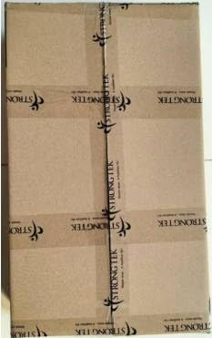 StrongTek - Ergonomic Wood Foot Rest for Enhanced Circulation & Comfort, 350Lbs Capacity, Rocker Balance Board for Standing Desks, Non-Slip, No Assembly, 18" Wide - Ideal for Office/Home - Serious Techies