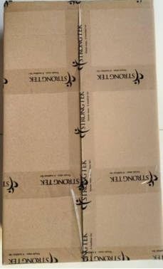 StrongTek - Ergonomic Wood Foot Rest for Enhanced Circulation & Comfort, 350Lbs Capacity, Rocker Balance Board for Standing Desks, Non-Slip, No Assembly, 18" Wide - Ideal for Office/Home - Serious Techies