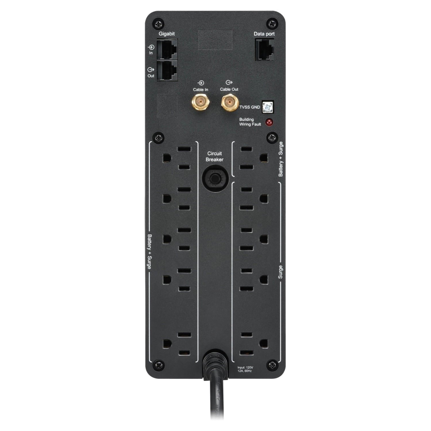 APC - UPS 1500VA 900W Sine Wave UPS Battery Backup - Black (BR1500MS2) - Serious Techies