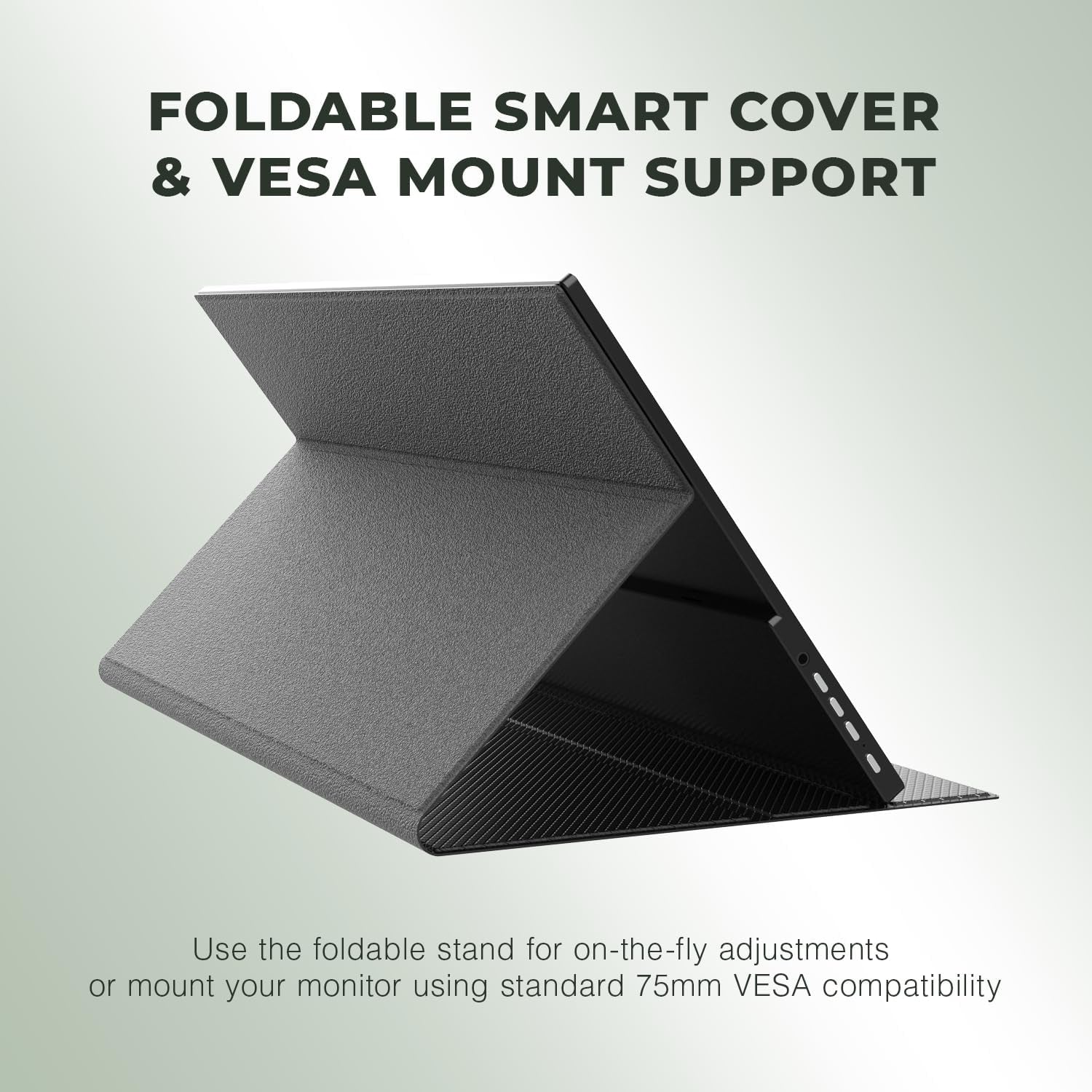 AOC - 16T20 Portable Monitor 15.6 Inch FHD 1920X1080, IPS Panel Computer Display, Speakers, USB Type C X2, Mini HDMI X1, Premium Smart Cover, Gaming Console Compatible - Serious Techies