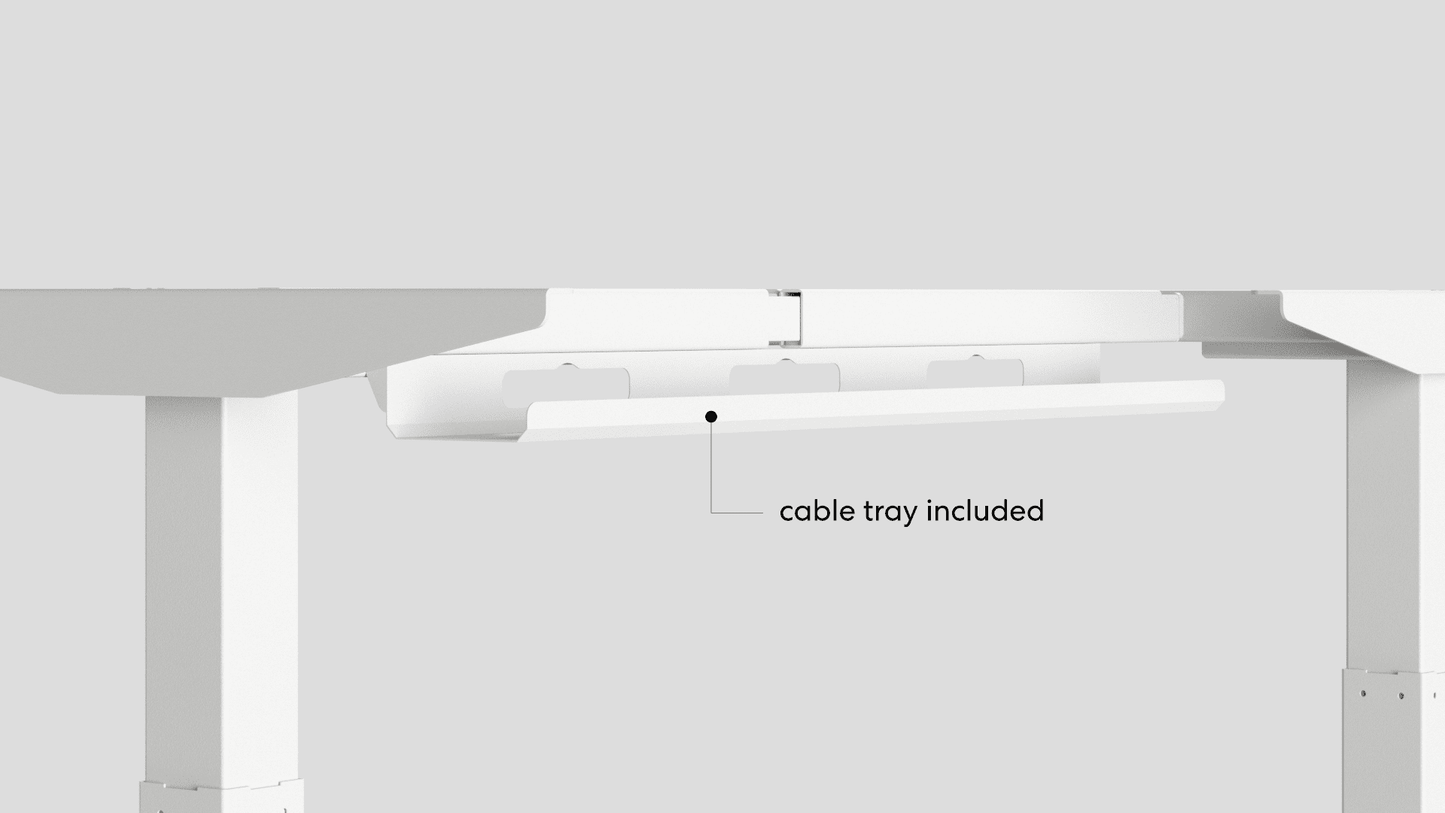 Autonomous - Smartdesk 2 L-Shaped Standing Desk Triple Motor 77 X 64 White - White - Serious Techies