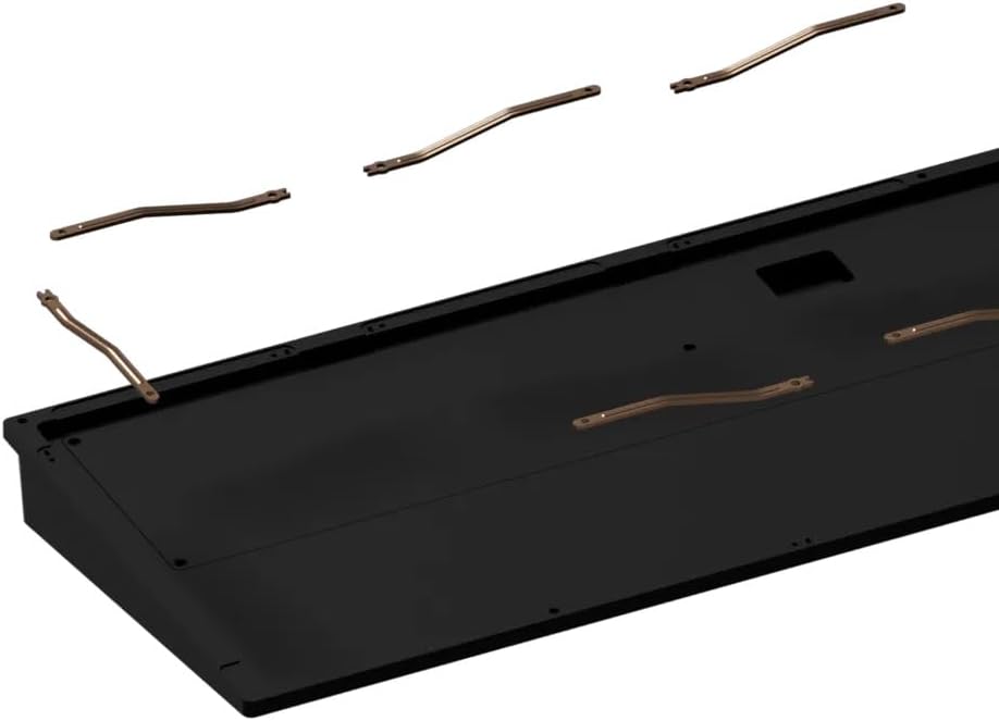 Weikav - Glacier Stars75S, Wireless/Wired, Detachable USB-C, Hot Swappable, CNC Aluminum Case, RGB Lighting, Pre-Built Mechanical Keyboard (Black Anodizing, Standard Cable) - Serious Techies