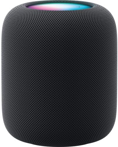 Apple - Homepod Smart Speaker 2nd Generation, Siri Speaker + Power Cable +  1 Year Limited Warranty (Midnight) - Serious Techies