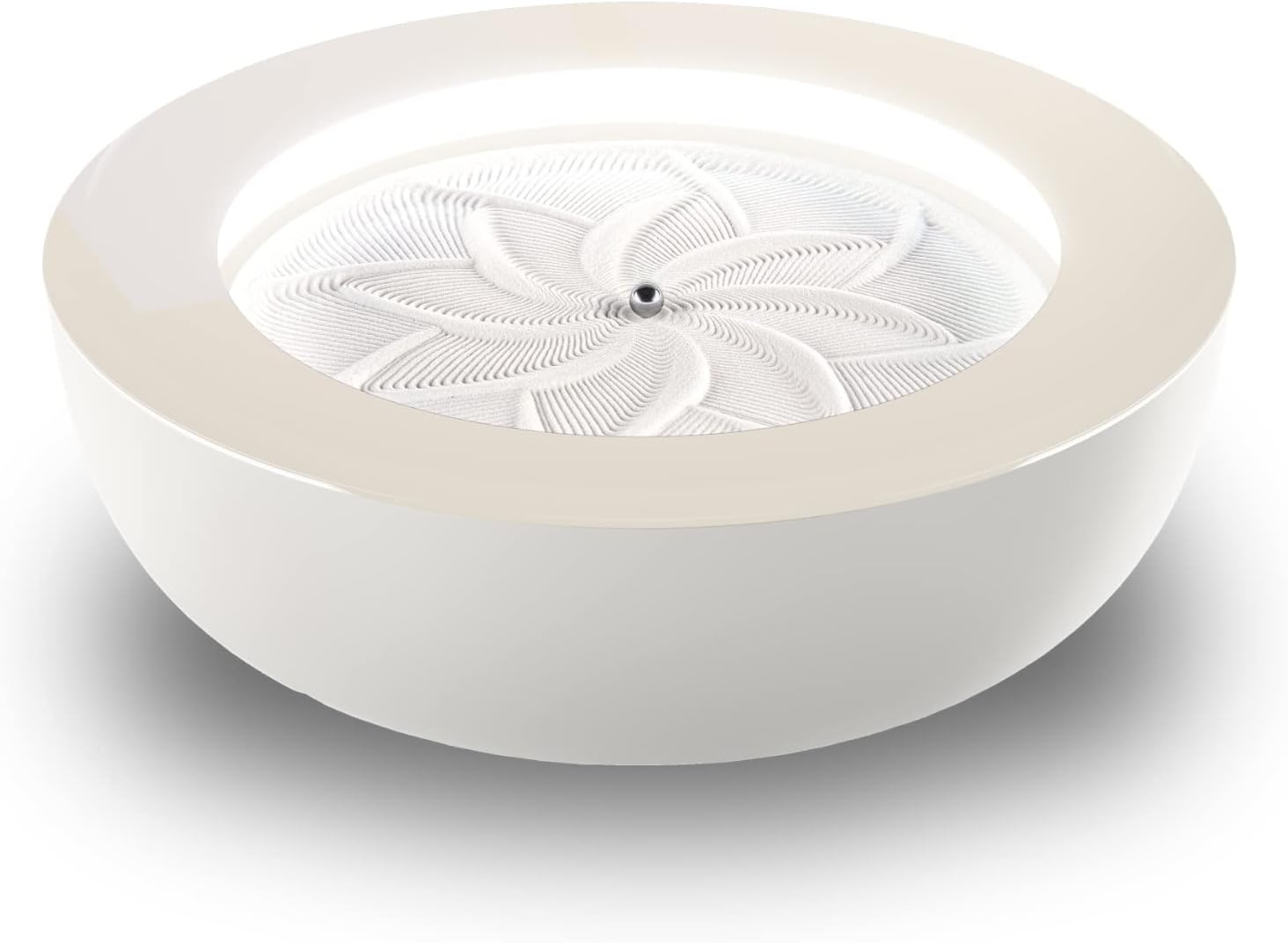 Homedics - Drift Sandscape, Perpetual Motion Machine, Zen Garden, Meditation Accessories, Decorative Sandscape, Bluetooth, Ios, Android, by  (16 Inch (Small), Black) - Serious Techies