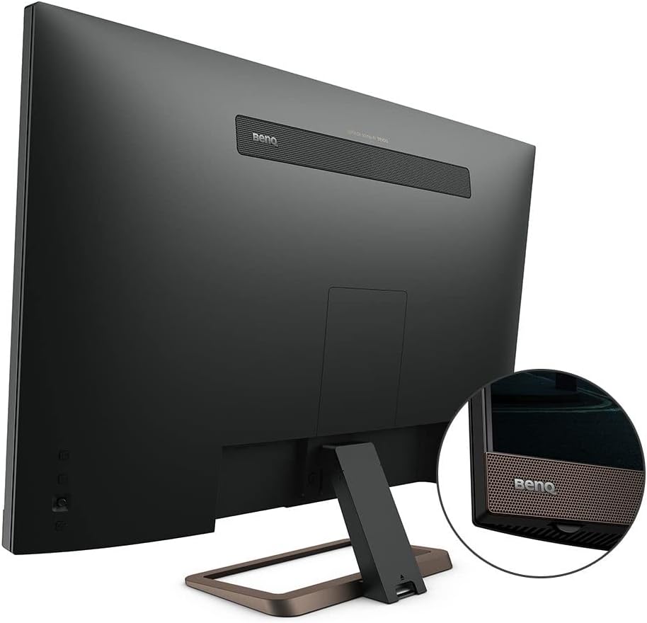 BenQ - EW3280U Premium Monitor 32" 4K UHD W/ Remote Control | IPS | Hdri | Eye-Care Tech | Adaptive Brightness | Tilt Screen | 2.1Ch W/ 5W Subwoofer | Displayport | HDMI | USB-C - Serious Techies