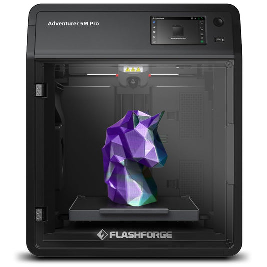 FLASHFORGE - AD5M Pro 3D Printer 600Mm/S High Speed & Precision, Full-Auto Calibration with 0.4&0.6Mm Nozzle Bundle, Corexy Structure & Auxiliary Chamber Cooling, ≤50 Db Quite Printing Camera Printers - Serious Techies
