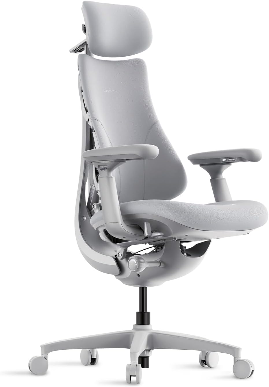 LiberNovo - Dynamic Ergonomic Office Chair - Comfy Adjustable Desk Chair with Adaptive Lumbar Support, 160° Recline & Built-In Spine Stretch for Back Comfort, Home Office Long Hours Use, Black+45Cm - Serious Techies