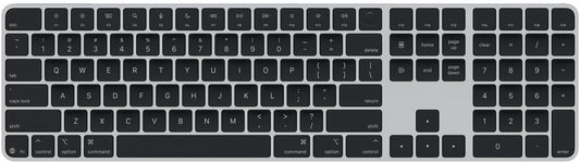 Apple - Magic Keyboard with Touch ID and Numeric Keypad for Mac Models with  Silicon - US English - Black Keys - Serious Techies