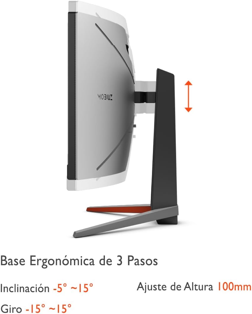 BenQ -  MOBIUZ EX3410R Curved Gaming Monitor 34" 2K 1440P 144Hz 1Ms W/Remote | Hdri | 1000R | Color Optimizer | Freesync Premium Pro | Eye-Care | Height, Swivel & Tilt | 2.1Ch W/ 5W Sub | USB Hub - Serious Techies