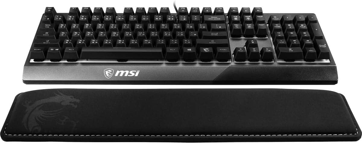 MSI - Keyboard Wrist Rest - Cooling Gel Infused Pad - Serious Techies