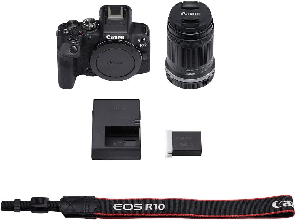 Canon- EOS R10 Rf-S18-150Mm F3.5-6.3 Is STM Lens Kit, Mirrorless Vlogging Camera, 24.2 MP, 4K Video, DIGIC X Image Processor, High-Speed Shooting, Subject Tracking, Compact, for Content Creators Black - Serious Techies