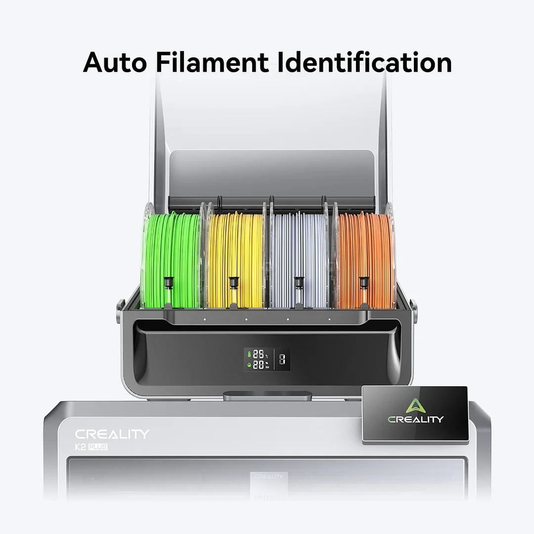 Creality - Filament System-Cfs 16 Colors Auto Filament Identification & Switch & Relay for K2 Plus - Serious Techies