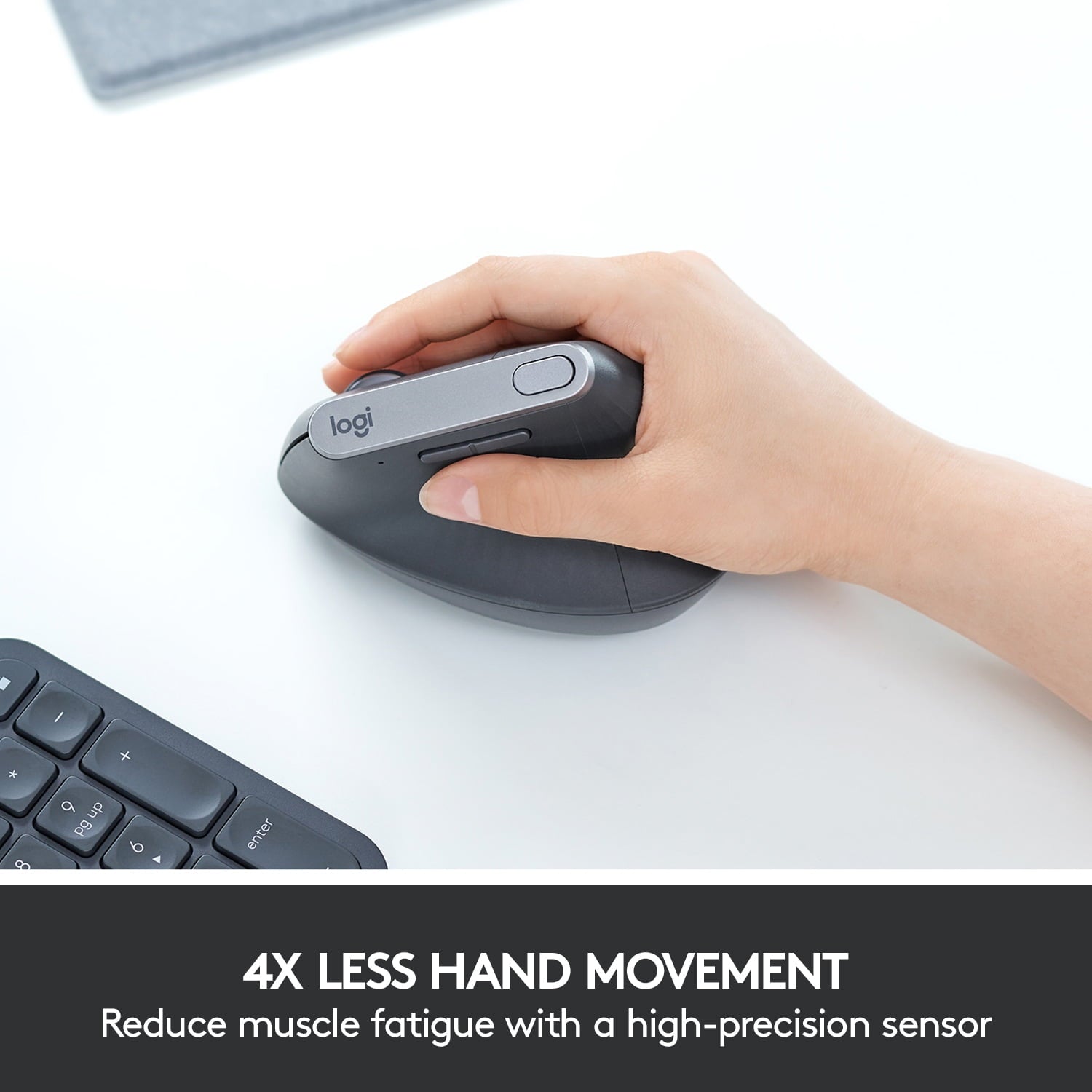 Logitech - MX Vertical Ergonomic Wireless Mouse - Serious Techies