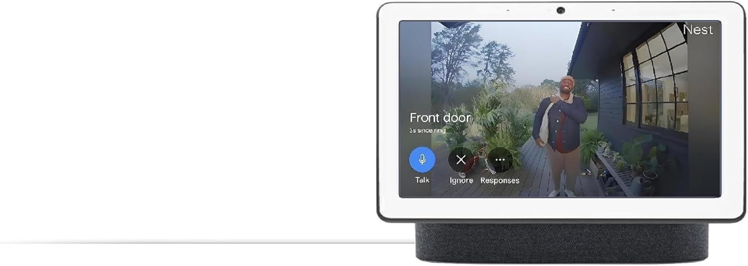 Google - Nest Hub Max, Multi Language Nest Hub 10-Inch with English Compatibility, H2A GA00639-JP (Charcoal) - Serious Techies