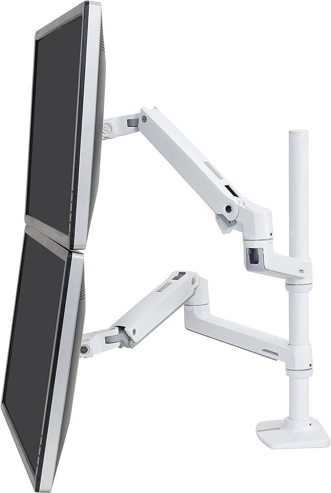 Ergotron - Desk Mount for Monitor, LCD Display - White (45-690-290) - Serious Techies - Serious Techies, LLC