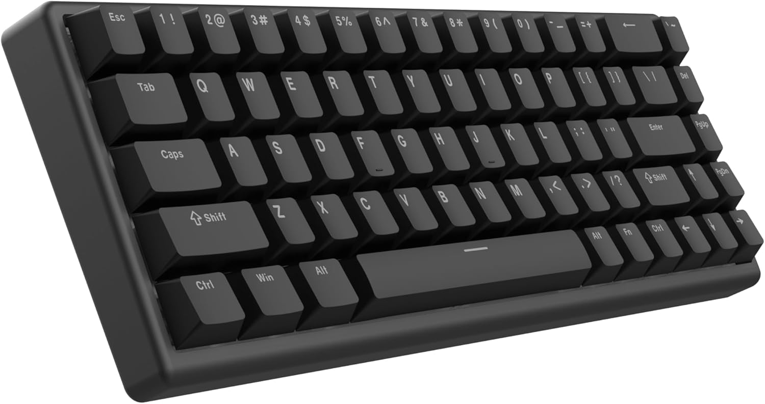 ARBITER - Polar 65 - CNC Magnetic Gaming Keyboard W Rapid Trigger, Hall Effect Switches, CNC Aluminum Frame, Rapid Key, 65% Compact, Bright RGB, Dual-Shot PBT Keycaps - White Panda - Serious Techies