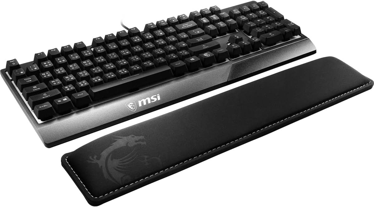 MSI - Keyboard Wrist Rest - Cooling Gel Infused Pad - Serious Techies