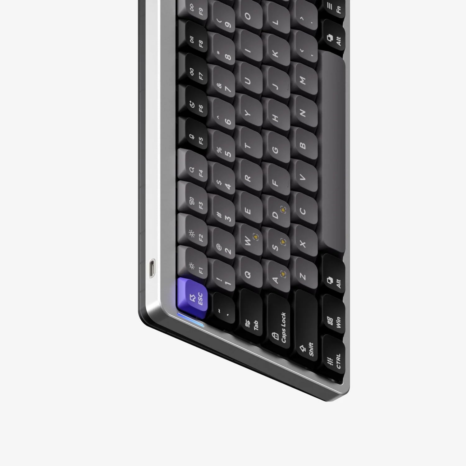Nuphy - Air75 HE Rapid Trigger Wired Custom Magnetic Gaming Keyboard,Rgb Hotswap, 84 Keys 75% Layout Adjustable Actuation Esports Low Profile Keyboard, Hall Effect Keyboard(Magnetic Jade Pro Switch) - Serious Techies