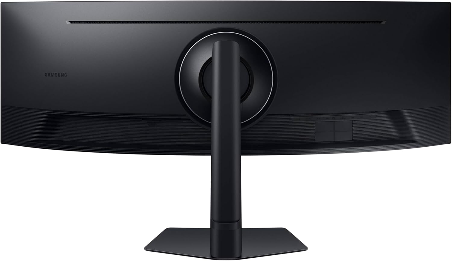 Samsung - 49” Business Curved Ultrawide Dual QHD Computer Monitor, USB-C, Displayport, HDMI, 120Hz, VESA Displayhdr 400, Built-In Speakers, Height Adjustable Stand, Eye Care, LS49C954UANXZA, 2024 - Serious Techies