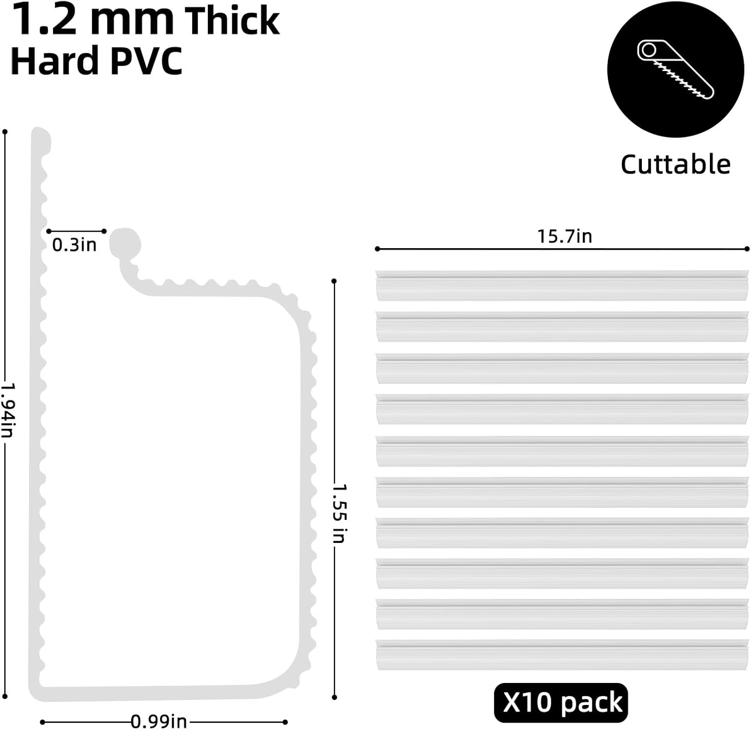 Yecaye - 157In Cable Management, Cord Organizer,Easy Install Self-Adhesive Cable Organizer,Cord Management, Desk Wire Holder for Office Organization,Child and Pet Proofing, White - Serious Techies