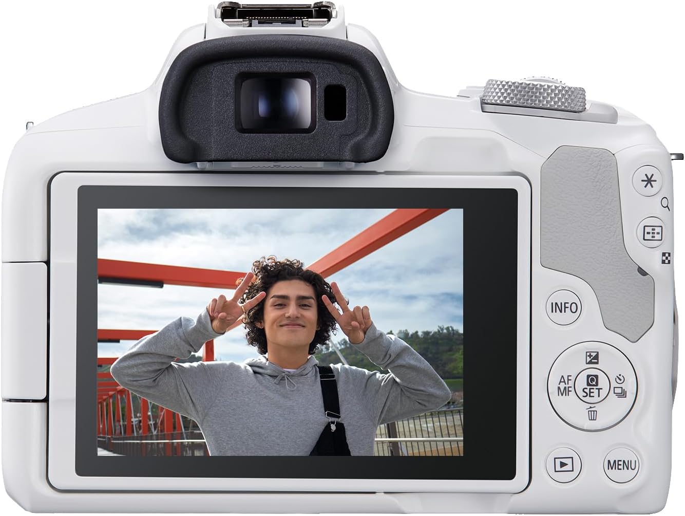 Canon - EOS R50 Mirrorless Camera Rf-S18-45Mm F4.5-6.3 Is STM Lens Kit, 24.2 Megapixel CMOS (APS-C) Sensor, 4K Video, Hybrid Camera, Photo and Video, Vlogging, Content Creator, RF Mount, White - Serious Techies