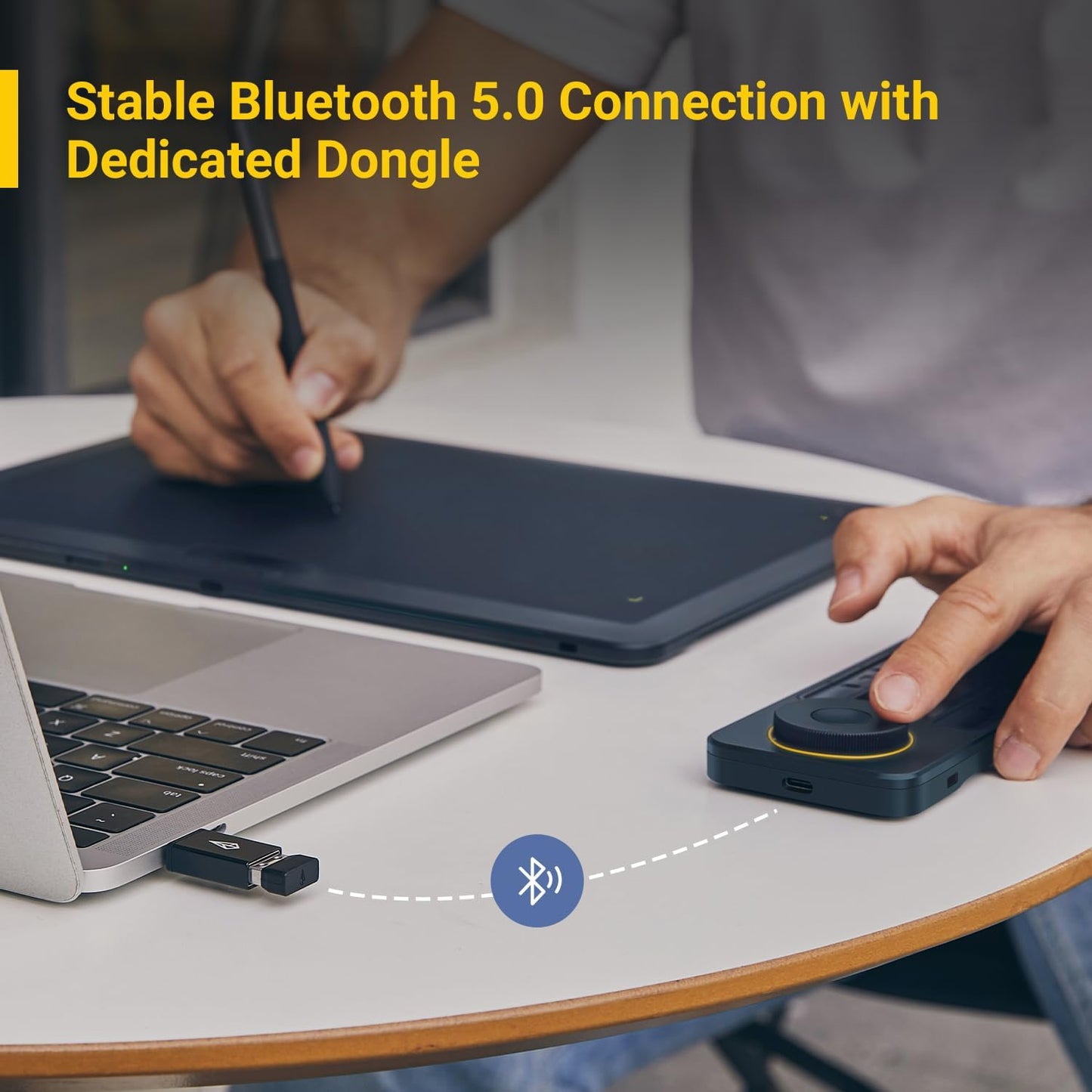 XENCELABS - Quick Keys for PC, Macbook, Desktop, Drawing Tablet, MacroPad, Pen Display, OLED Display, 44 Customizable Shortcuts Keydail for Digital Drawing, Video Editing, Photo Retouching, Windows/Macos