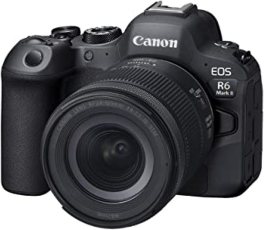 Canon - EOS R6 Mark II Mirrorless Camera Rf24-105Mm F4-7.1 Is STM Lens Kit, Full-Frame Hybrid Camera, 24.2 Megapixel CMOS Sensor, Photo and Video Capabilities, Black - Serious Techies