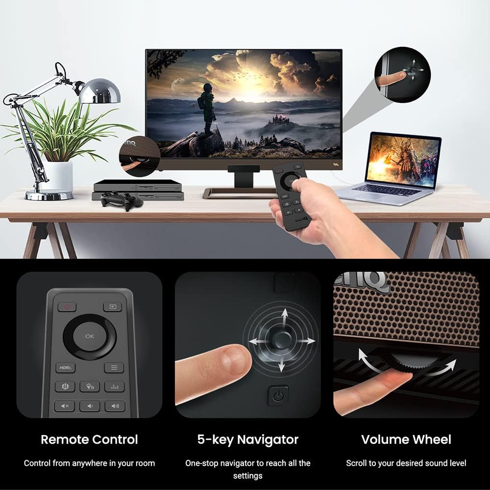 BenQ - EW3280U Premium Monitor 32" 4K UHD W/ Remote Control | IPS | Hdri | Eye-Care Tech | Adaptive Brightness | Tilt Screen | 2.1Ch W/ 5W Subwoofer | Displayport | HDMI | USB-C - Serious Techies