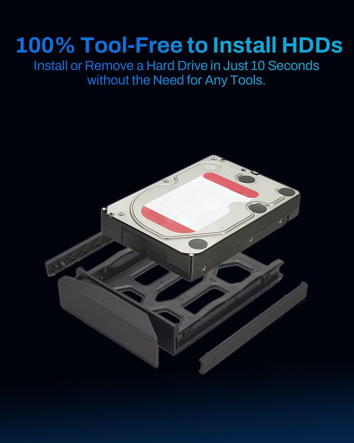 TERRAMASTER - F2-425 2-Bay NAS Storage - Intel X86 Quad-Core CPU, 4GB RAM, 2.5Gbe LAN, Network Attached Storage Multimedia Server for Home Users (Diskless) - Serious Techies
