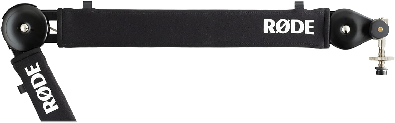 RØDE - PSA1+ Professional Studio Arm with Spring Damping and Cable Management, Black - Serious Techies