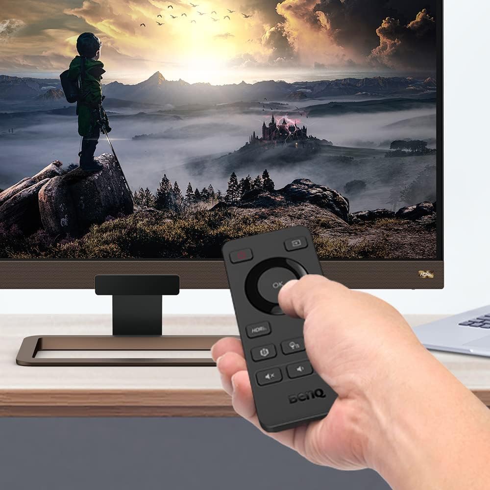 BenQ - EW3280U Premium Monitor 32" 4K UHD W/ Remote Control | IPS | Hdri | Eye-Care Tech | Adaptive Brightness | Tilt Screen | 2.1Ch W/ 5W Subwoofer | Displayport | HDMI | USB-C - Serious Techies