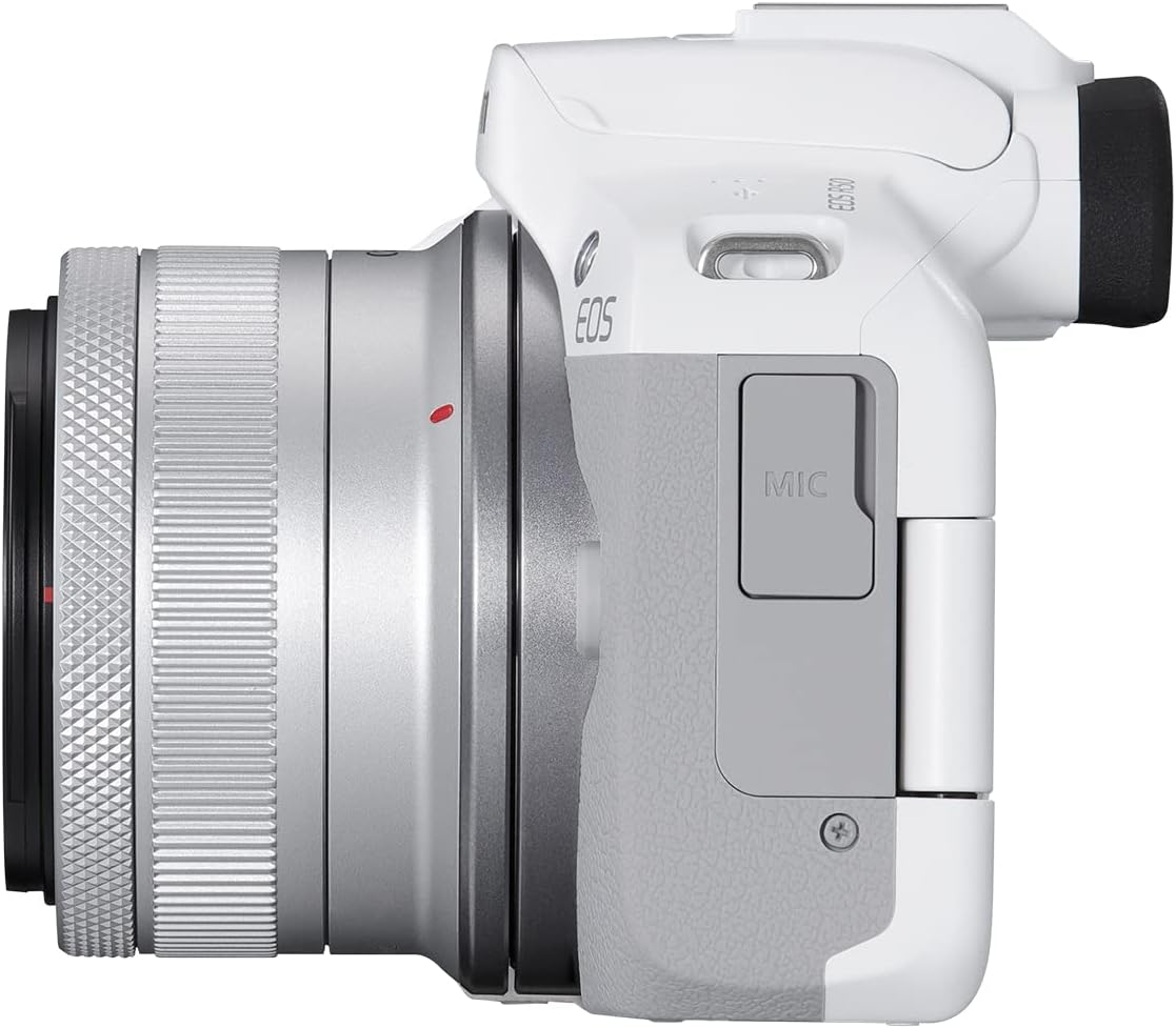 Canon - EOS R50 Mirrorless Camera Rf-S18-45Mm F4.5-6.3 Is STM Lens Kit, 24.2 Megapixel CMOS (APS-C) Sensor, 4K Video, Hybrid Camera, Photo and Video, Vlogging, Content Creator, RF Mount, White - Serious Techies
