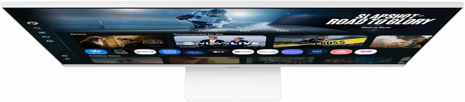 Samsung -32” Smart Monitor M7 (M70F) 4K UHD Display,  Vision AI, Smart TV Apps, Gaming Hub, USB-C, HDMI and USB-A, White, LS32FM703UNXZA, 2025 - Serious Techies