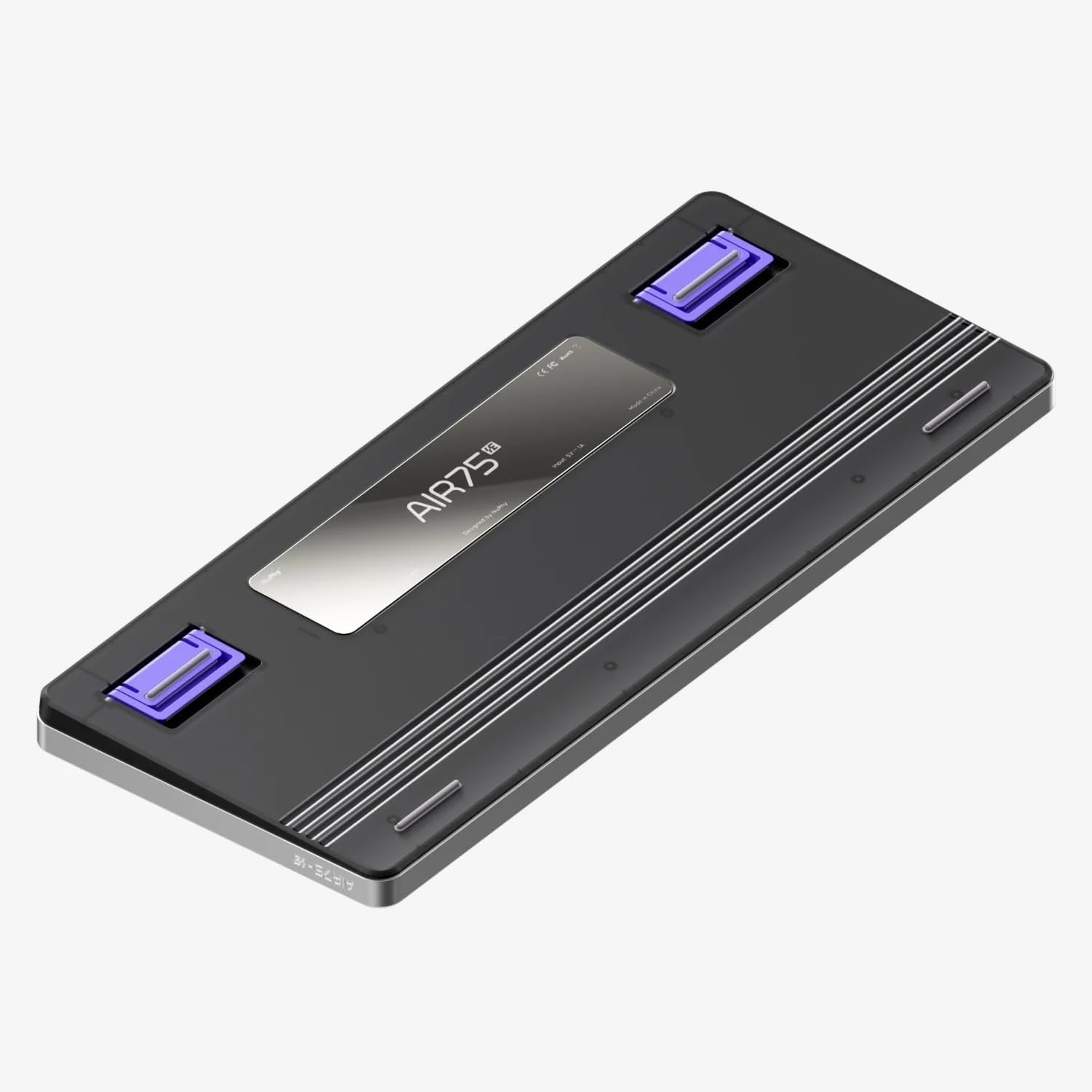 Nuphy - Air75 HE Rapid Trigger Wired Custom Magnetic Gaming Keyboard,Rgb Hotswap, 84 Keys 75% Layout Adjustable Actuation Esports Low Profile Keyboard, Hall Effect Keyboard(Magnetic Jade Pro Switch) - Serious Techies