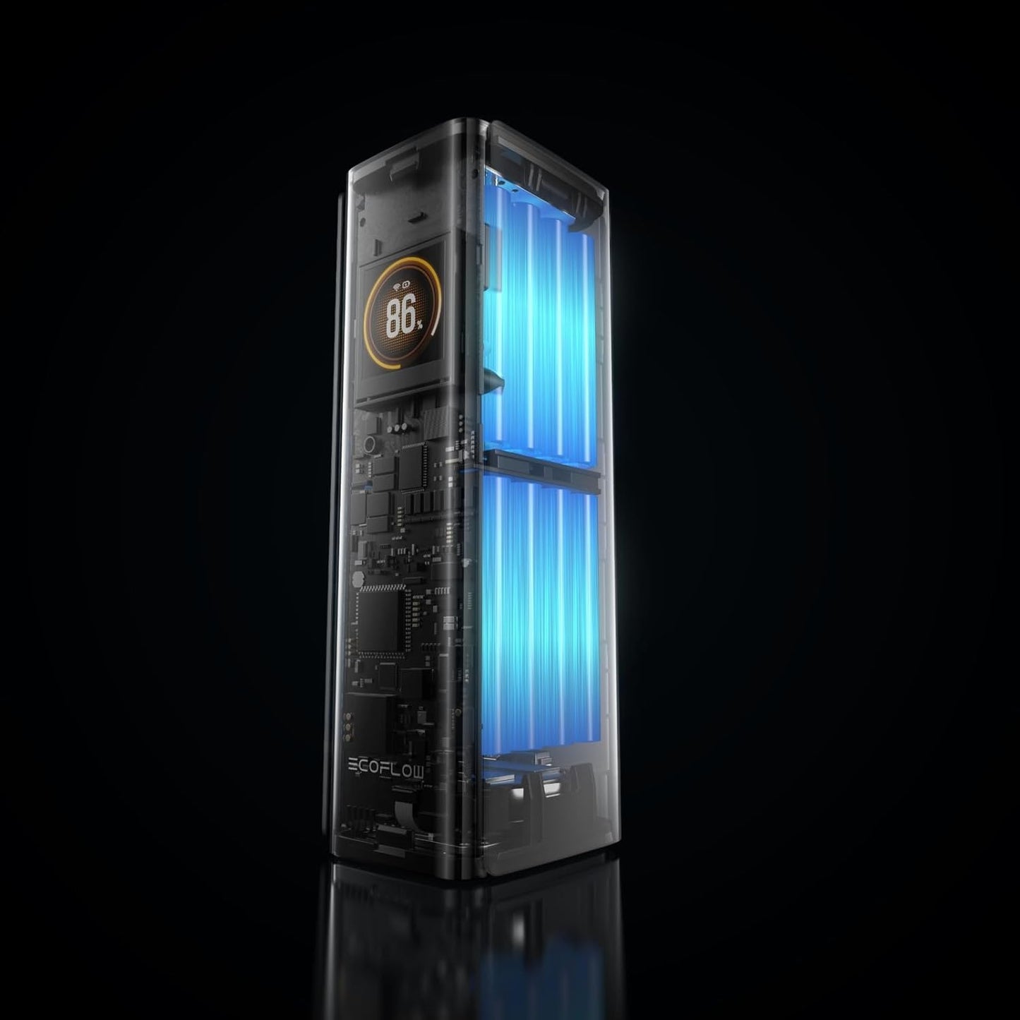 ECOFLOW - Rapid Pro Power Bank (27650Mah, 300W, 140W Built-In Cable), 4-Port Portable Charger W/ 140W Output, up to 320W Recharge, Compatible with Iphone Series, Samsung, Laptop and More - Serious Techies