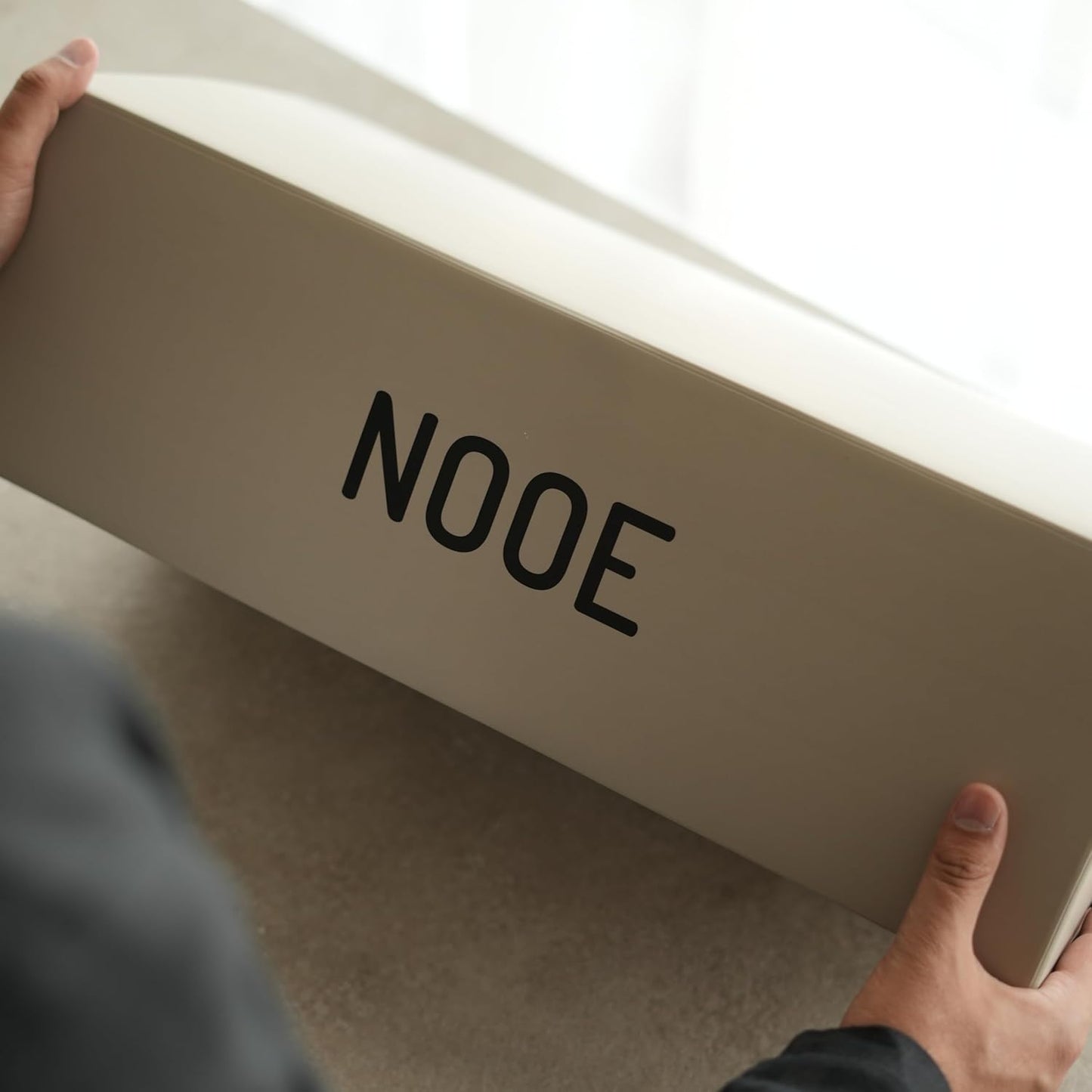 NOOE - Modern Art Exhibit Wooden Desk Organizer | American Walnut Polish Wood Pen Pencil Mobile Accessories Luxury Holder Tray Stand for Office Table Corporate Gift Use 9 X 5.9 Inches, Walnut - Serious Techies